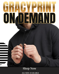 Gracy Blanks Classic 220GSM Black Hoodies