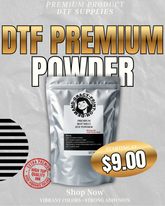 DTF Powder – 2.2 lb Bag | Durable, Elastic & Long-Lasting Adhesive Powder for Direct to Film Printing