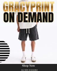 Gracy Blanks Vintage Acid Wash Cotton Premium Heavyweight Streetwear Shorts