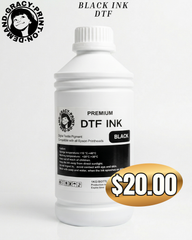 DTF Ink Bottles – 35oz | Set of 5 (CMYK + White) or Single Colors | Direct to Film Printing
