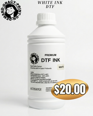 DTF Ink Bottles – 35oz | Set of 5 (CMYK + White) or Single Colors | Direct to Film Printing