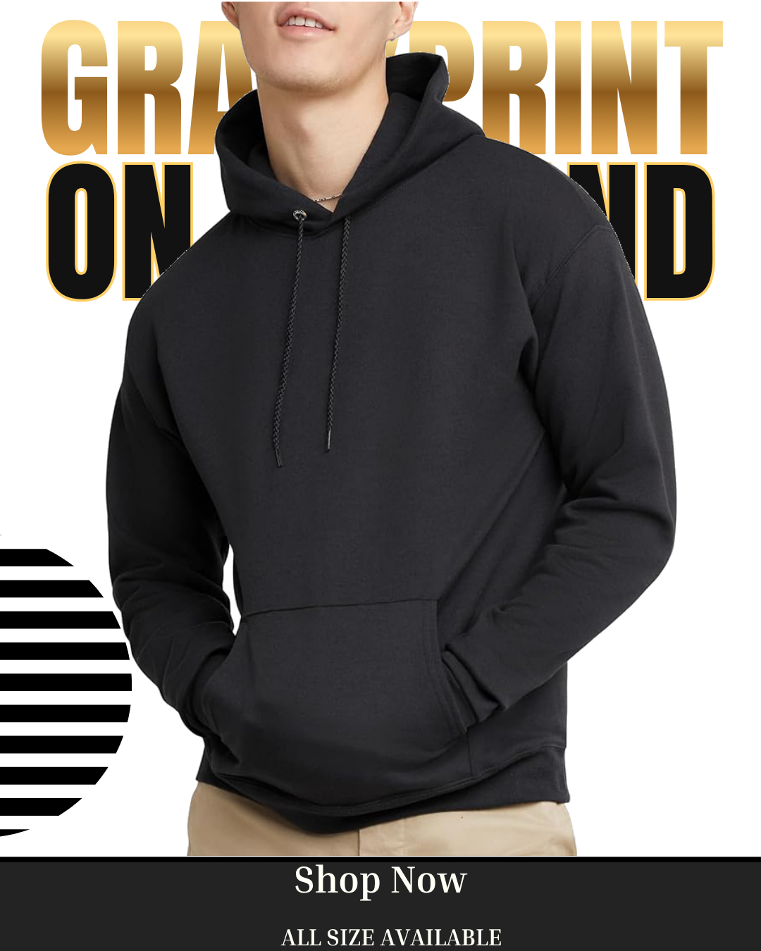 Gracy Blanks Classic 220GSM Black Hoodies
