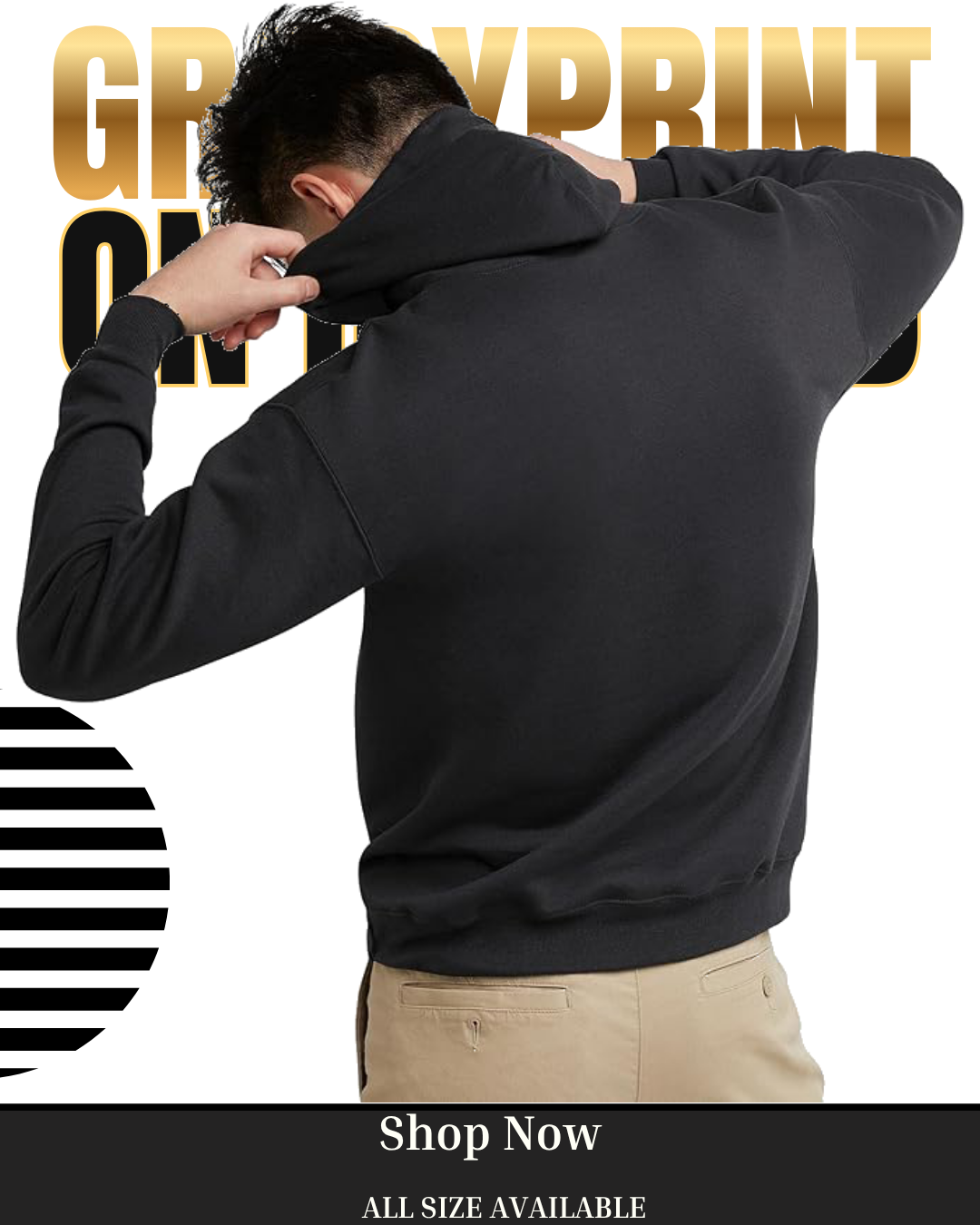 Gracy Blanks Classic 220GSM Black Hoodies