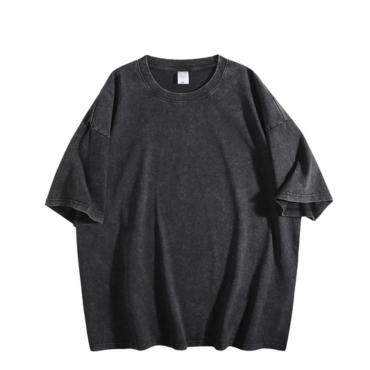 Oversized Vintage Wash Heavyweight Short-Sleeve T-Shirt