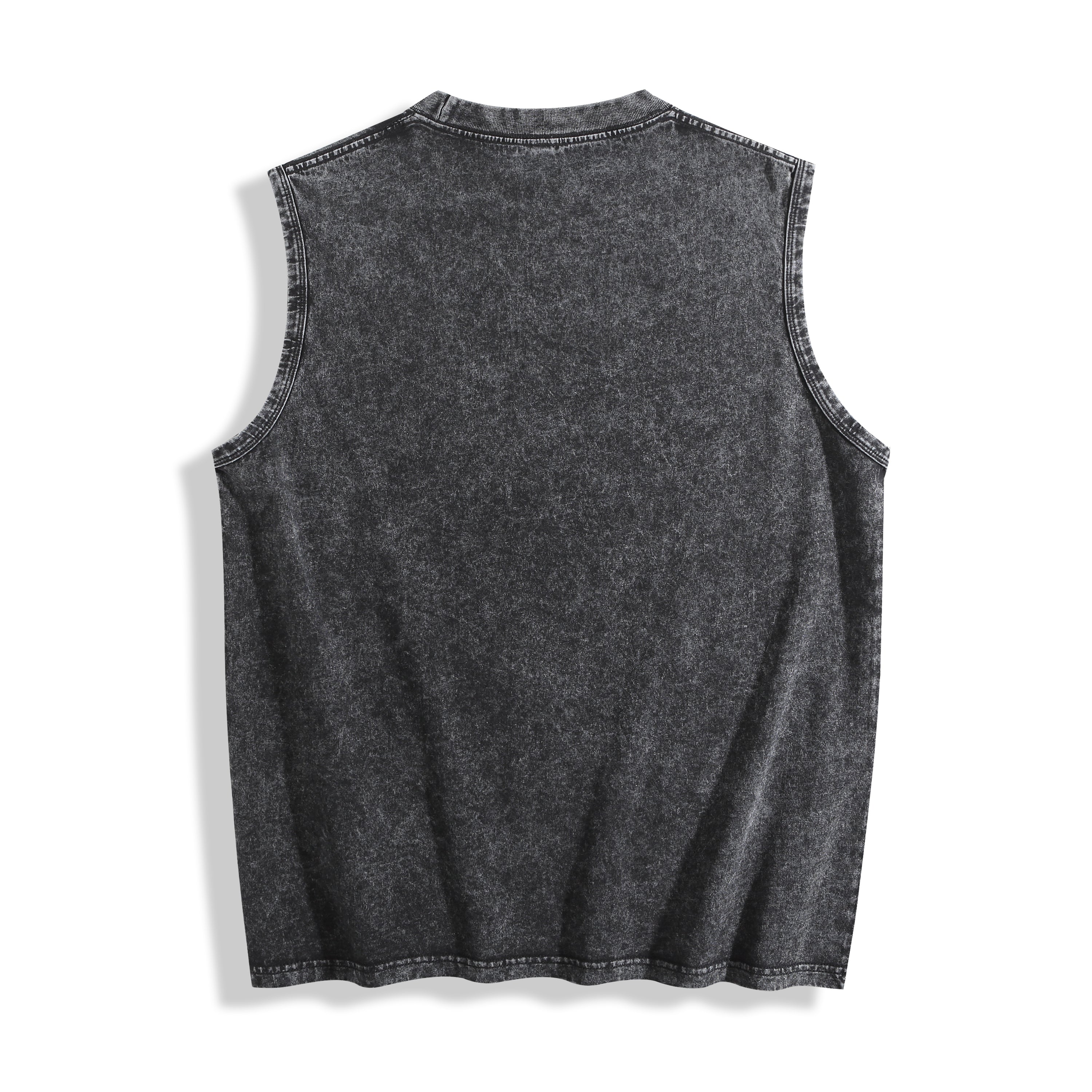 Gracy Blanks Vintage Acid Wash Vest Shirt – Premium Streetwear Sleeveless Top