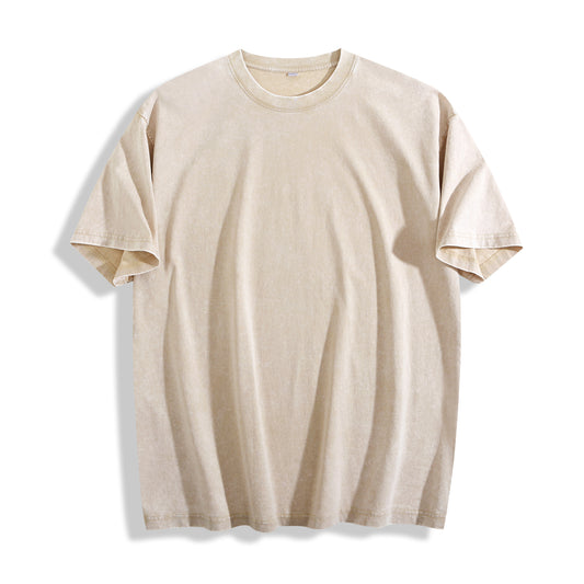 Oversized Vintage Wash Heavyweight Short-Sleeve T-Shirt