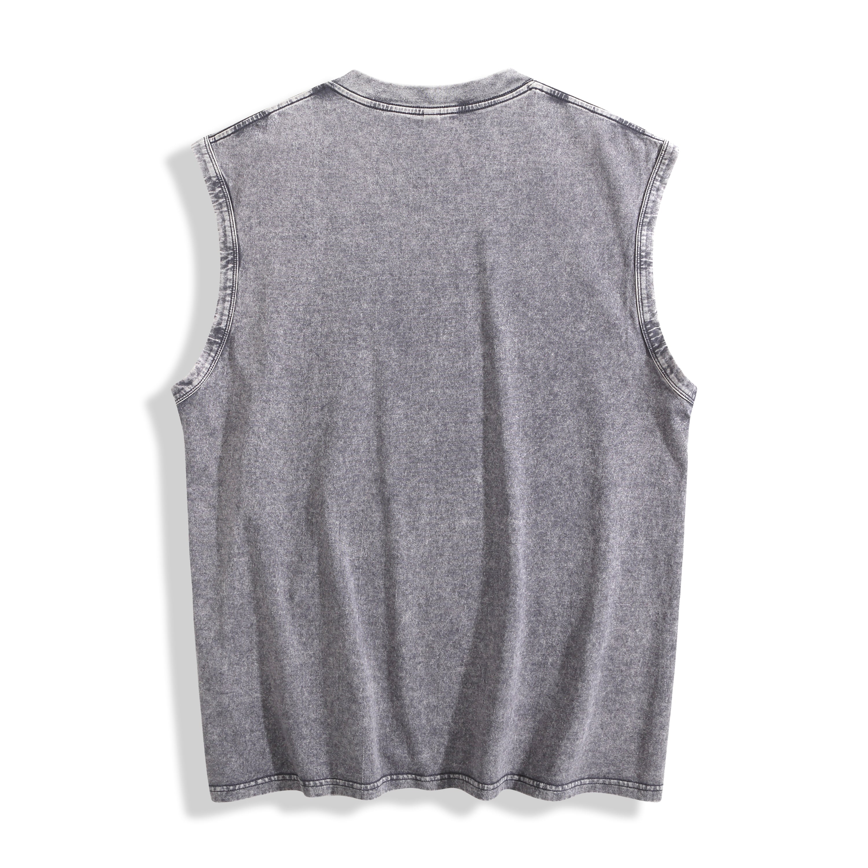 Gracy Blanks Vintage Acid Wash Vest Shirt – Premium Streetwear Sleeveless Top