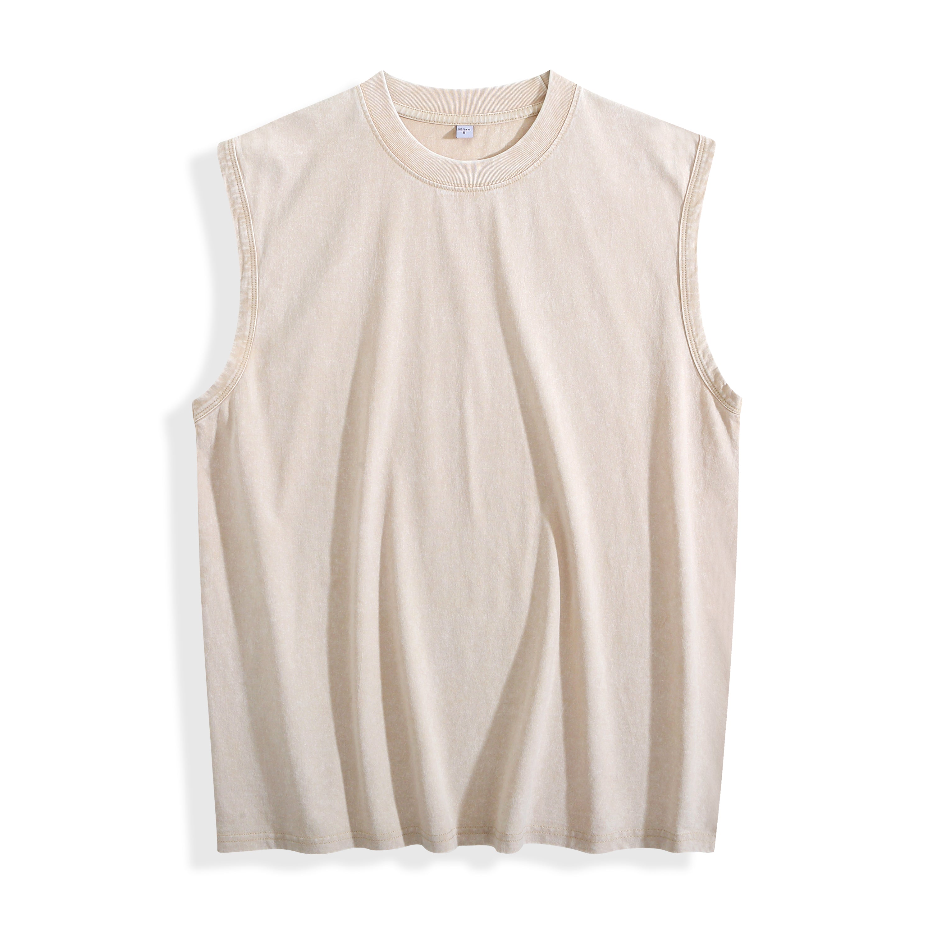 Gracy Blanks Vintage Acid Wash Vest Shirt – Premium Streetwear Sleeveless Top
