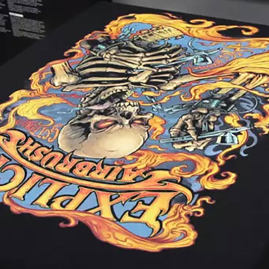 Custom DTG Printed Shirts – No Minimum | Print on Premium Vintage Wash Tees or Bring Your Own | Pickup or Fulfillment Available