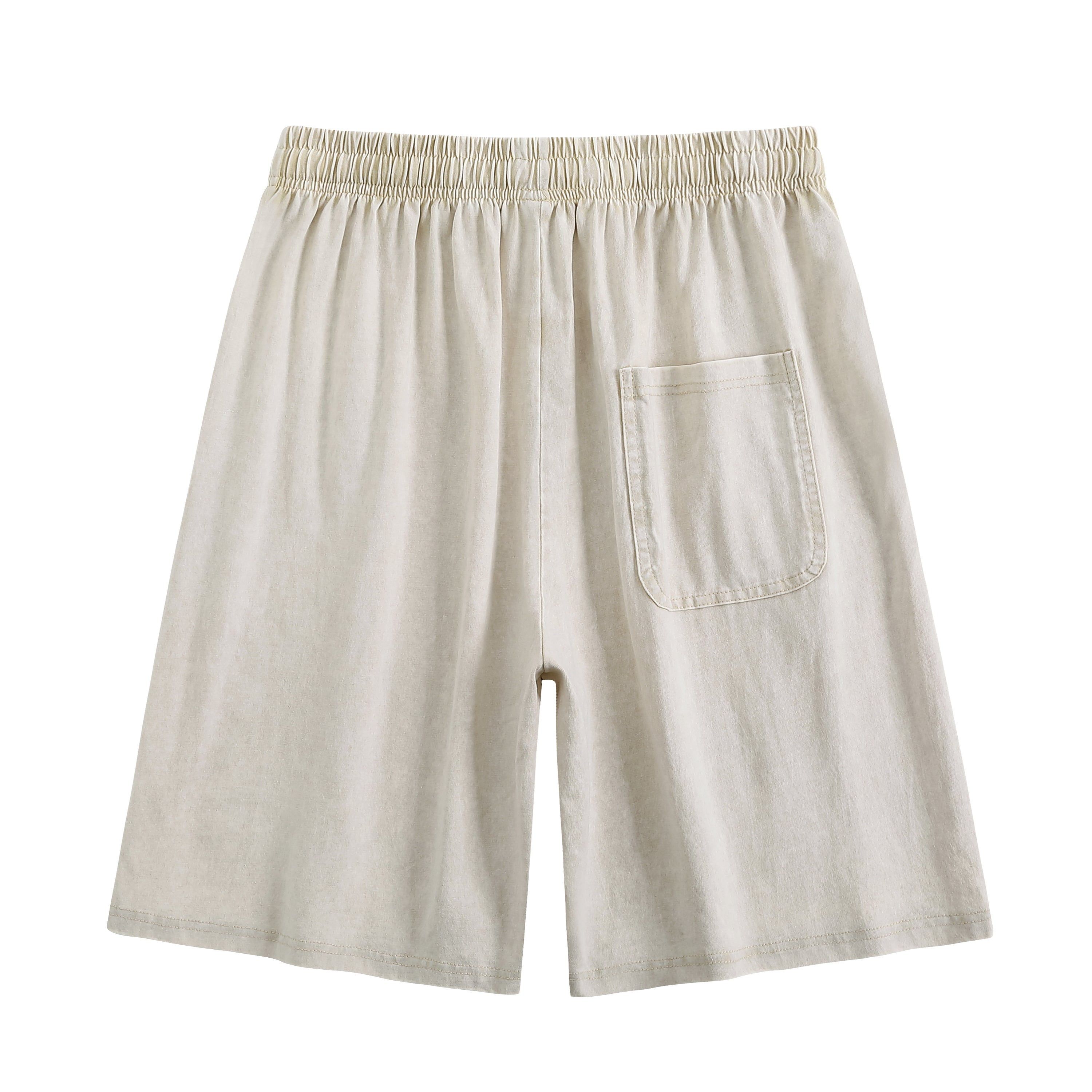 Gracy Blanks Vintage Acid Wash Cotton Premium Heavyweight Streetwear Shorts