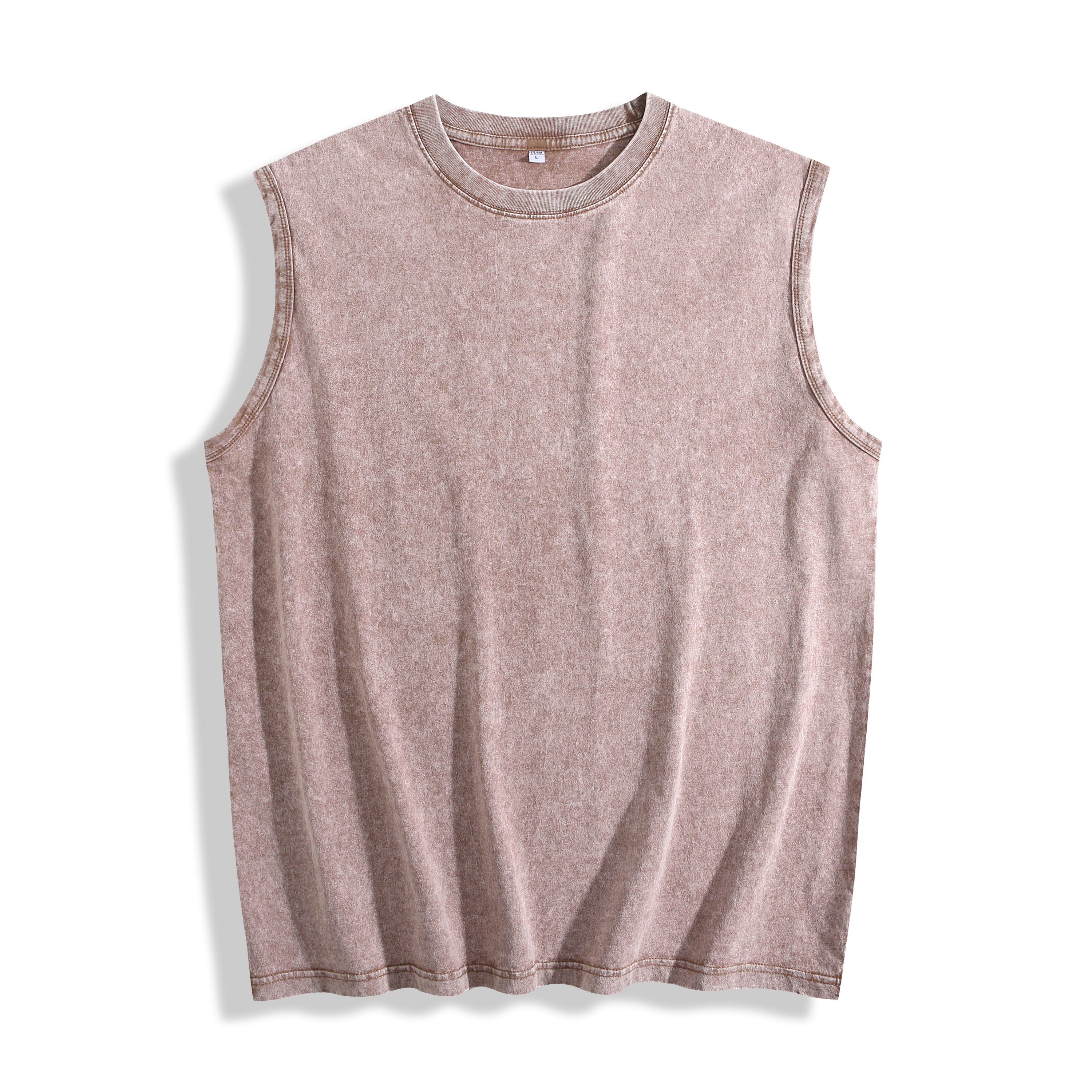 Gracy Blanks Vintage Acid Wash Vest Shirt – Premium Streetwear Sleeveless Top