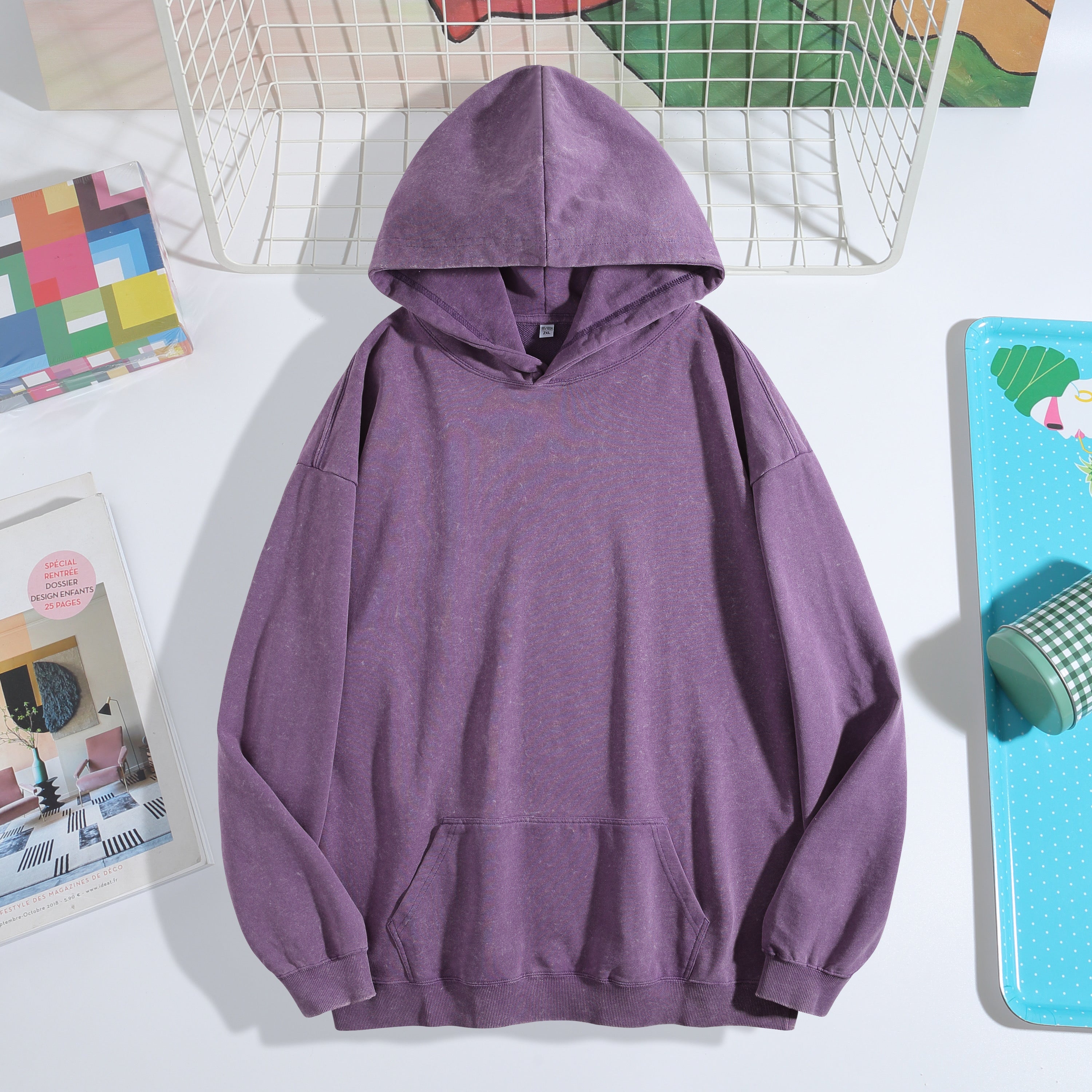 Gracy Blanks Acid Wash Vintage Streetwear Hoodie