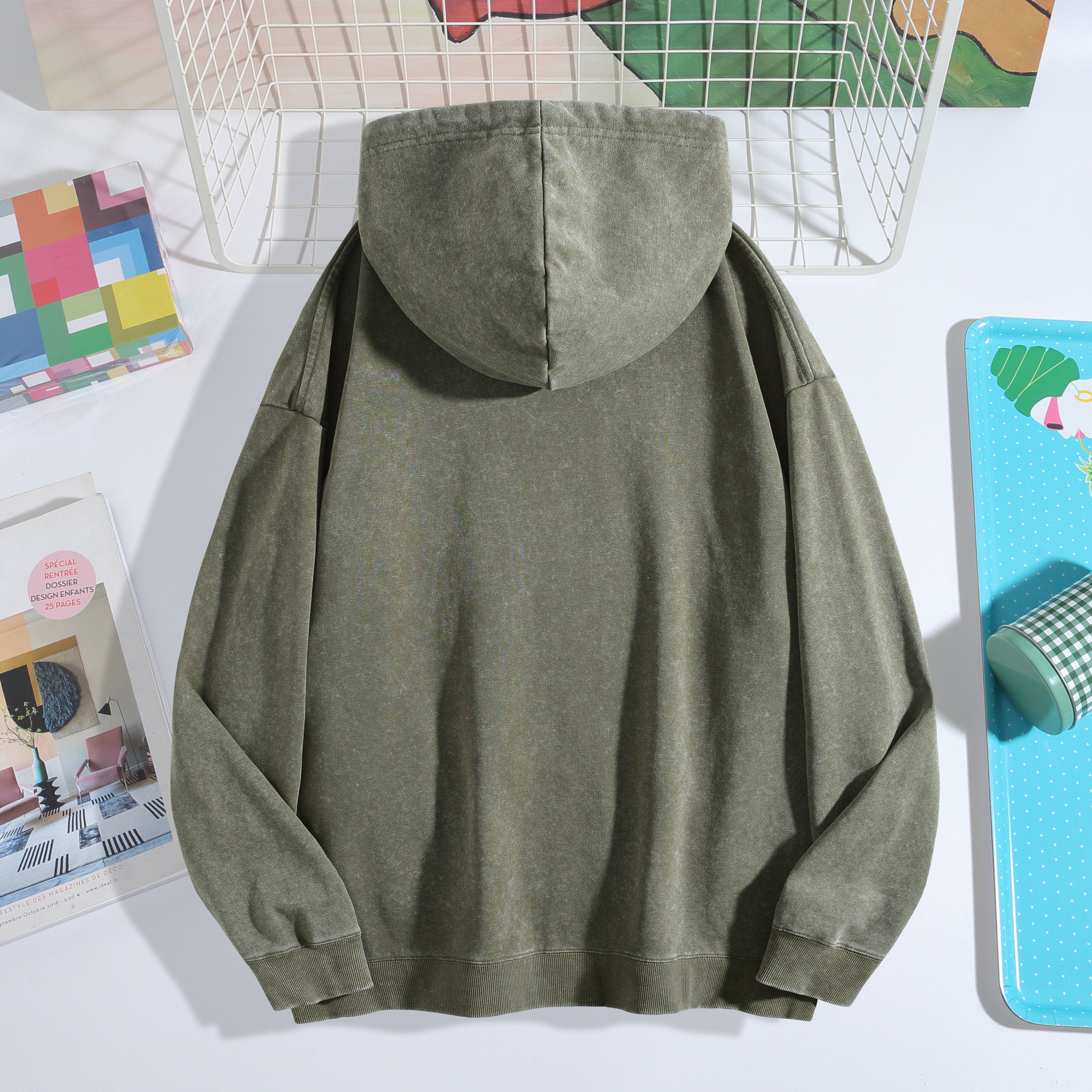 Gracy Blanks Acid Wash Vintage Streetwear Hoodie