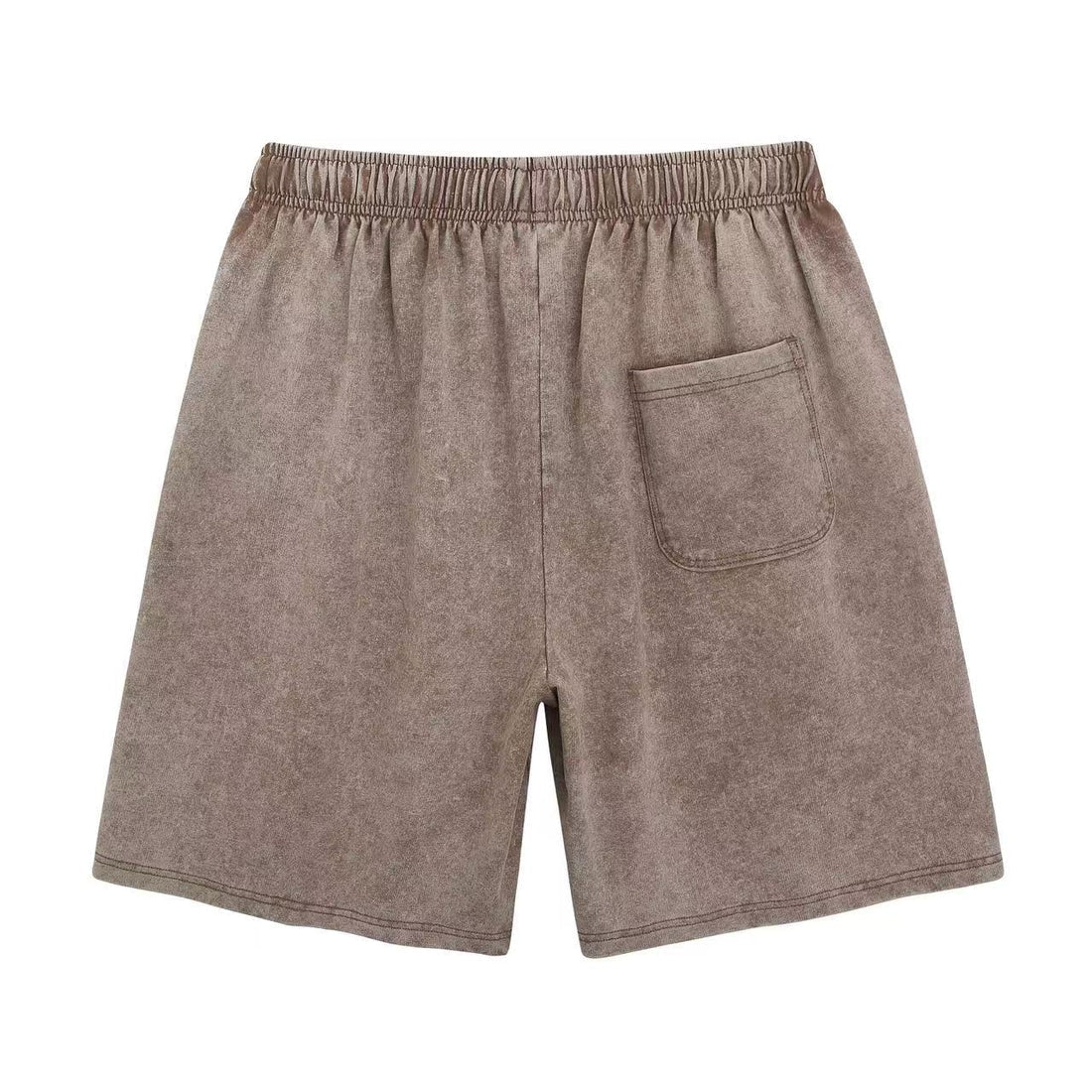 Gracy Blanks Vintage Acid Wash Cotton Premium Heavyweight Streetwear Shorts