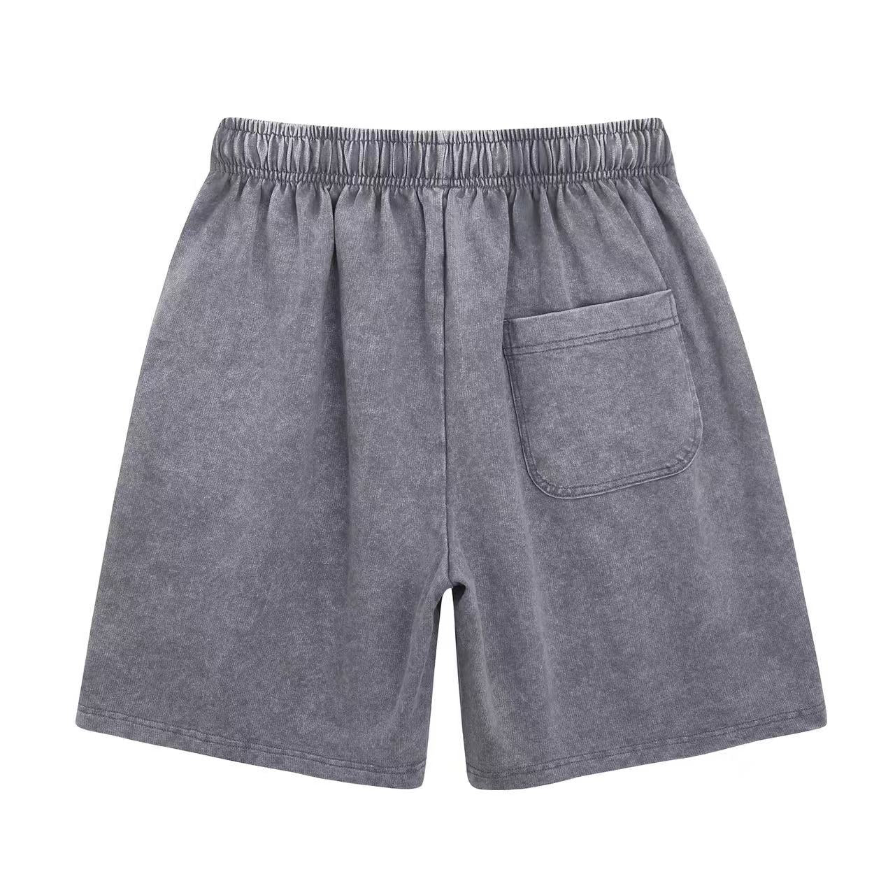 Vintage Wash Cotton Shorts