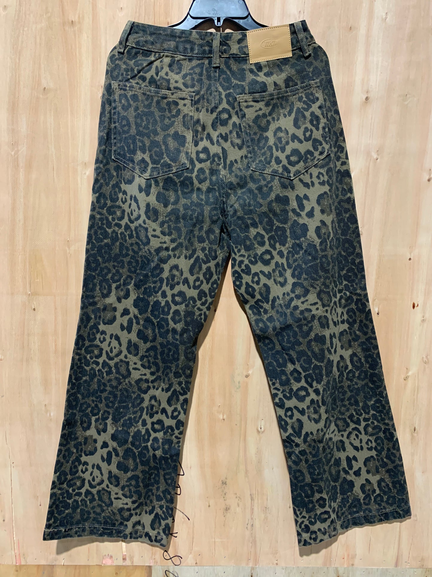 Leopard Print Jeans