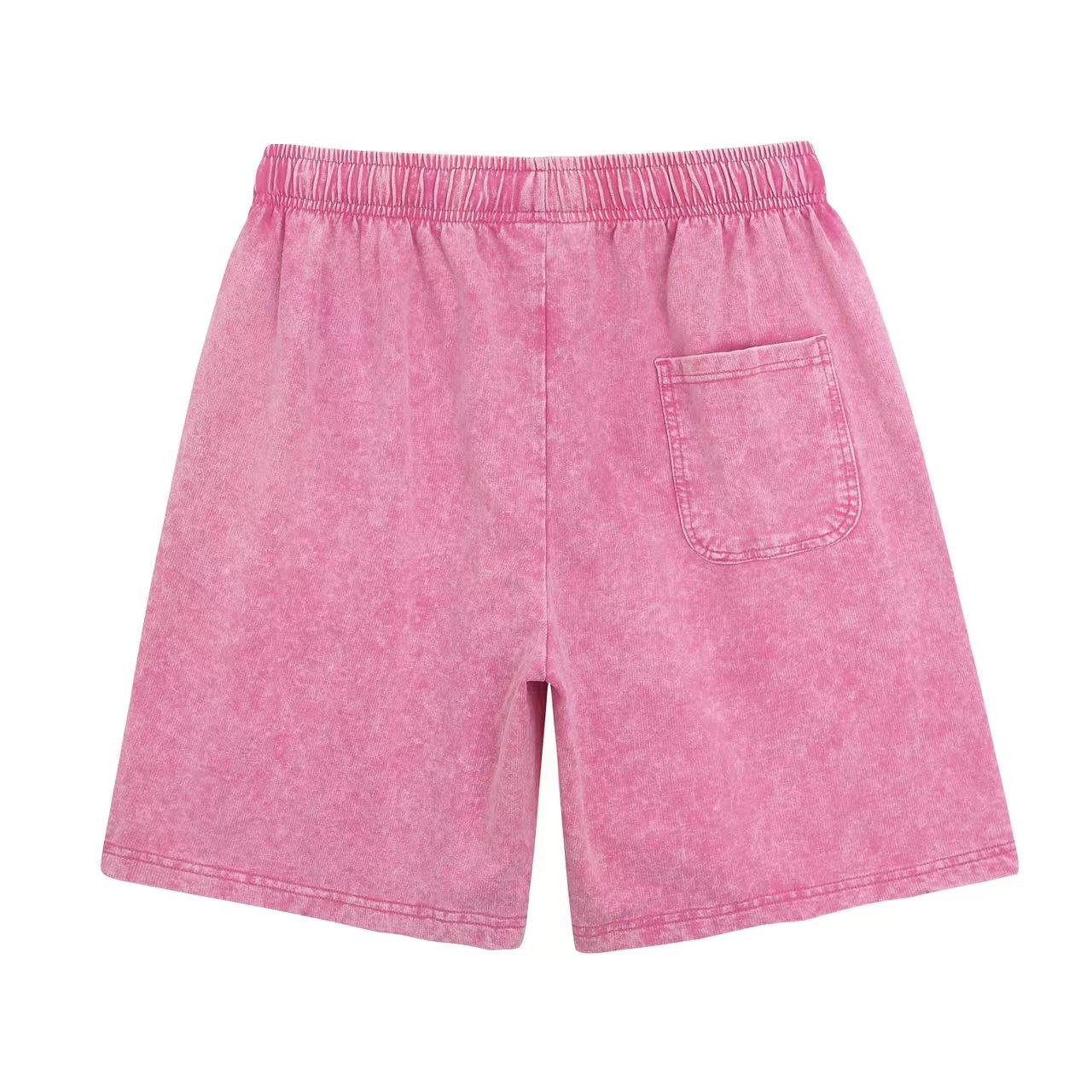 Vintage Wash Cotton Shorts