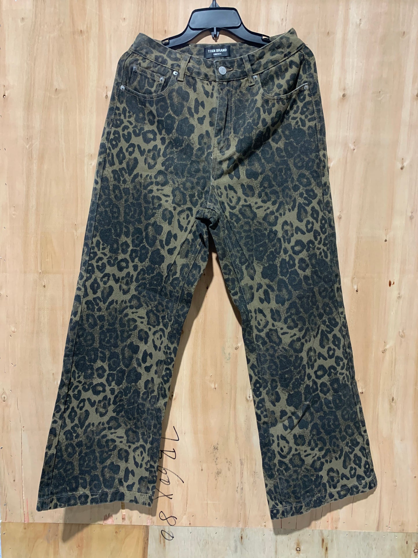 Leopard Print Jeans