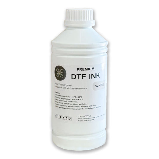 DTF Ink Bottles – 35oz | Set of 5 (CMYK + White) or Single Colors | Direct to Film Printing
